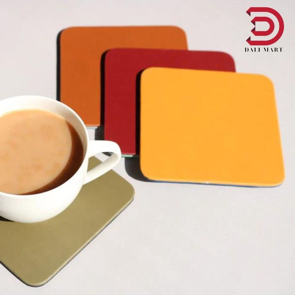 Double Sided Leather Coaster