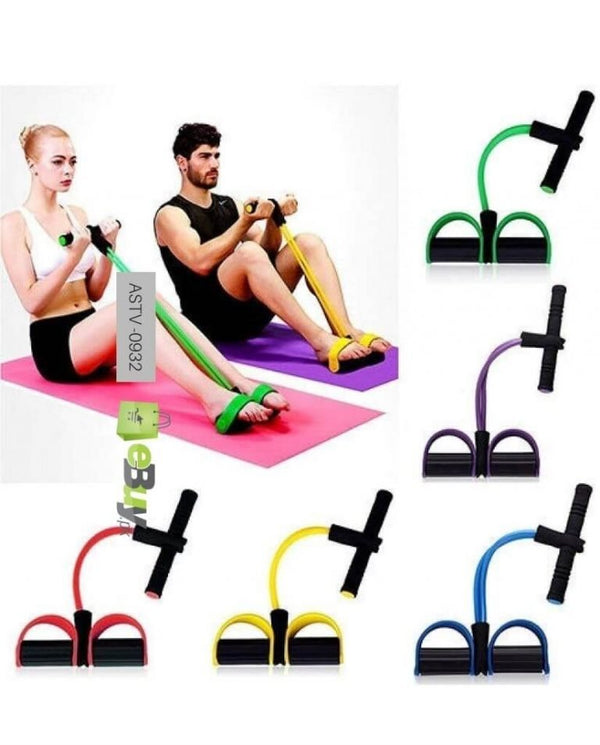 Rubber Pull Tummy Trimmer Abs Exerciser