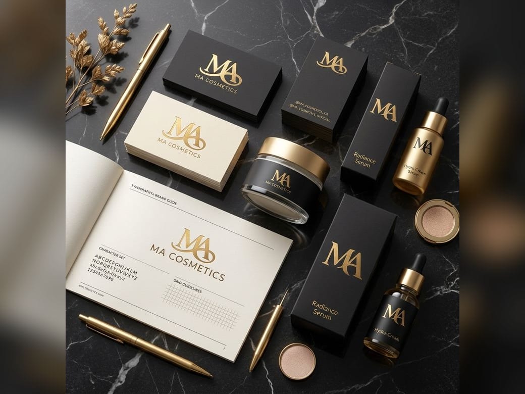 MA Cosmetics — Brand Identity & Creative Direction